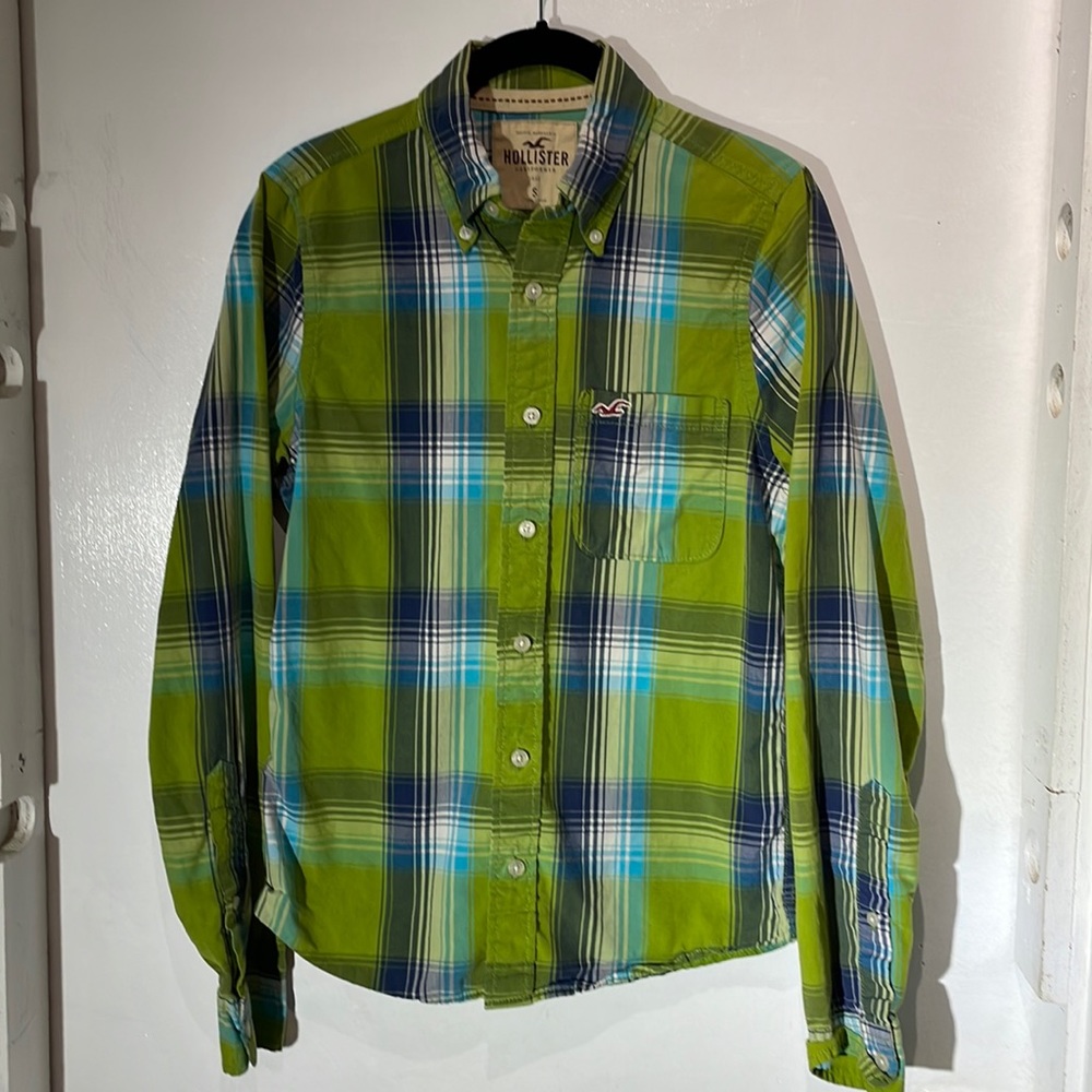 Hollister button down, long sleeve shirt